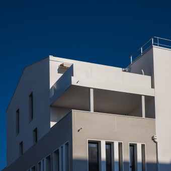 Construction immeuble de logements, bureaux et commerces par ARCHI CONSEIL Architecture LES TERRRASSES DU BOULEVARD