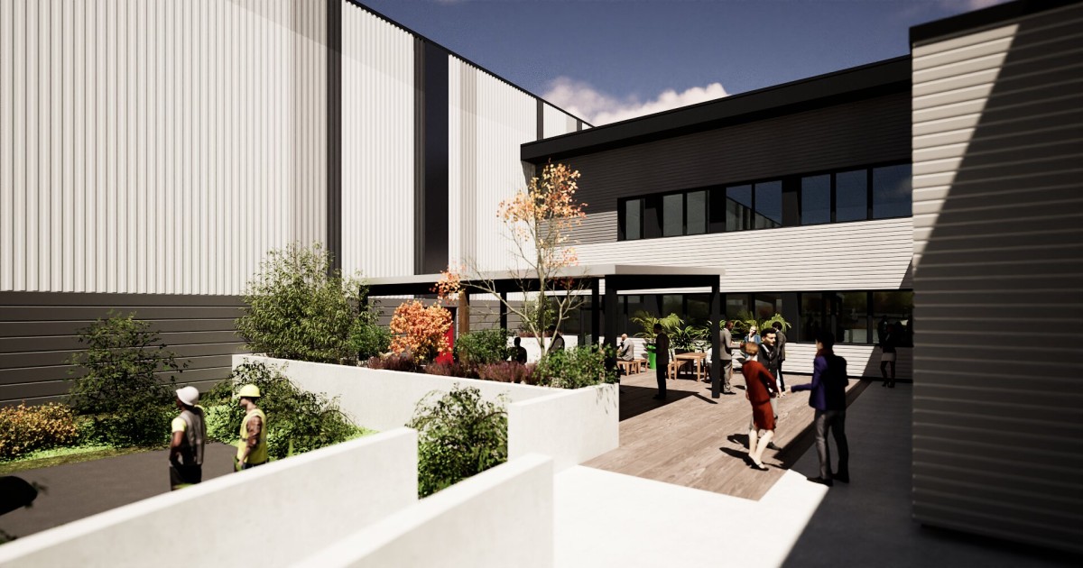 Extension plateforme Logistique DDS par ARCHI CONSEIL