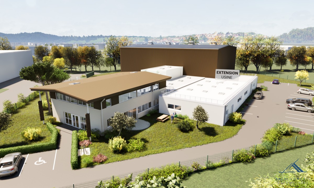 Usine Parfum par Nature - ARCHI CONSEIL ARCHITECTE